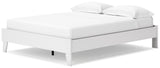 Socalle Queen Platform Bed with Dresser, Chest and 2 Nightstands in Two-tone from Ashley - Luna Furniture