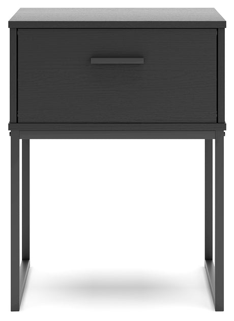 Socalle Twin Panel Headboard with Dresser, Chest and 2 Nightstands in Black from Ashley - Luna Furniture