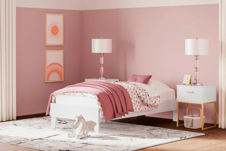 Socalle Two-tone Youth Platform Bedroom Base Set from Ashley - Luna Furniture