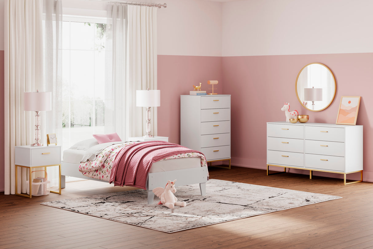 Socalle Two-tone Youth Platform Bedroom Base Set from Ashley - Luna Furniture