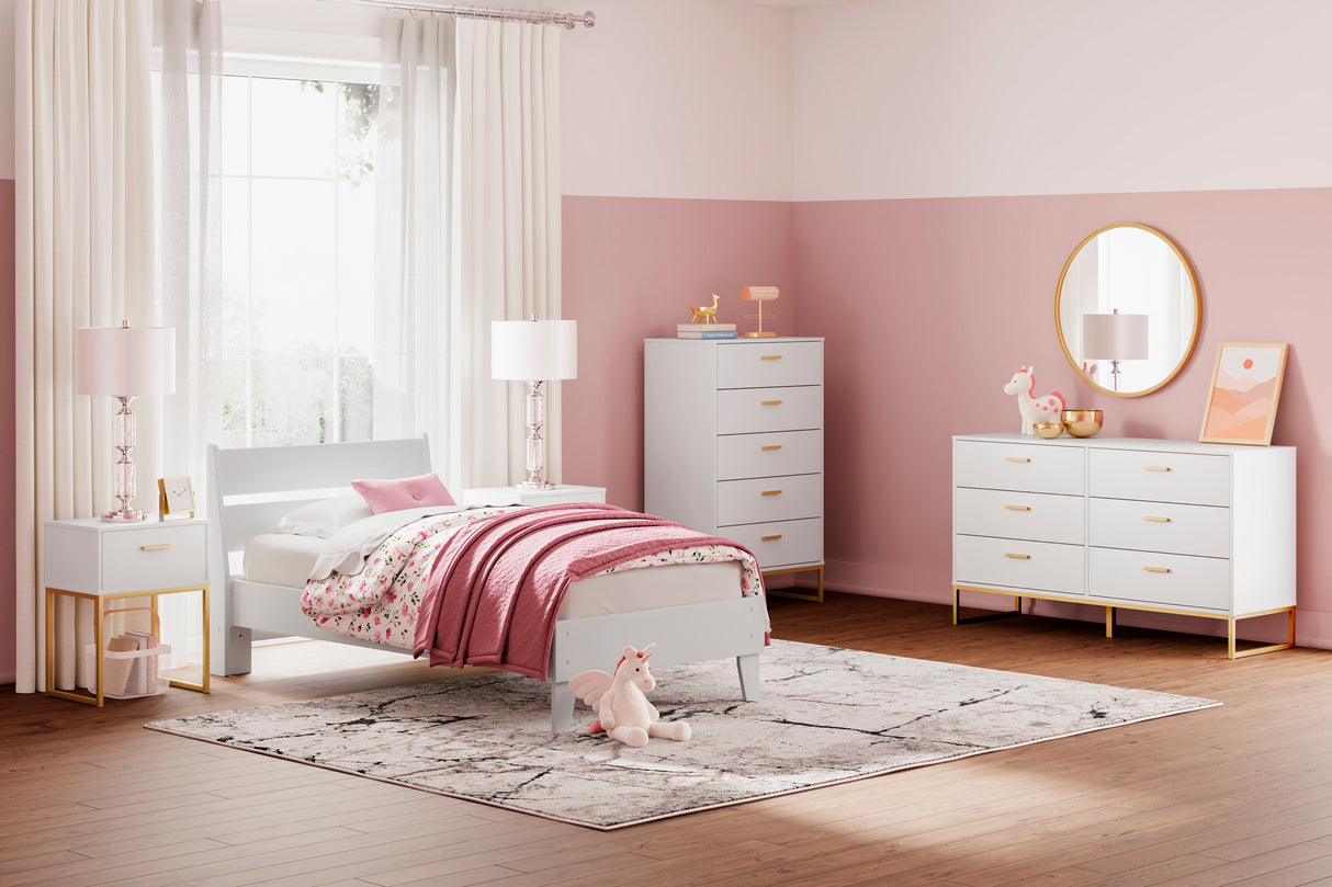 Socalle Two-tone Youth Platform Bedroom Set from Ashley - Luna Furniture