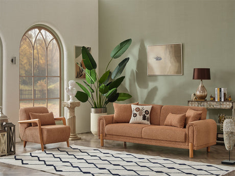 Soho Convertible Sofa in Somon from Furnia - Luna Furniture