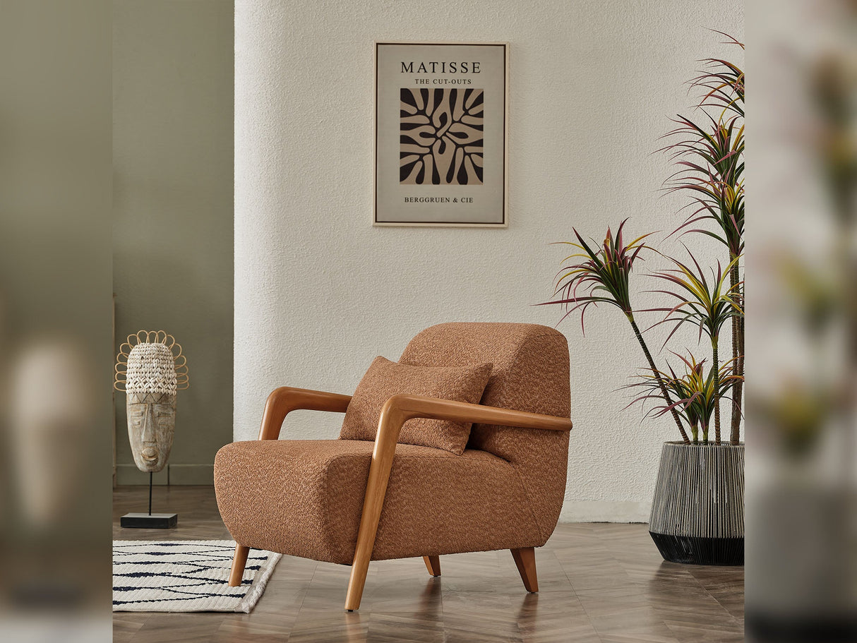 Soho Chair in Somon from Furnia - Luna Furniture