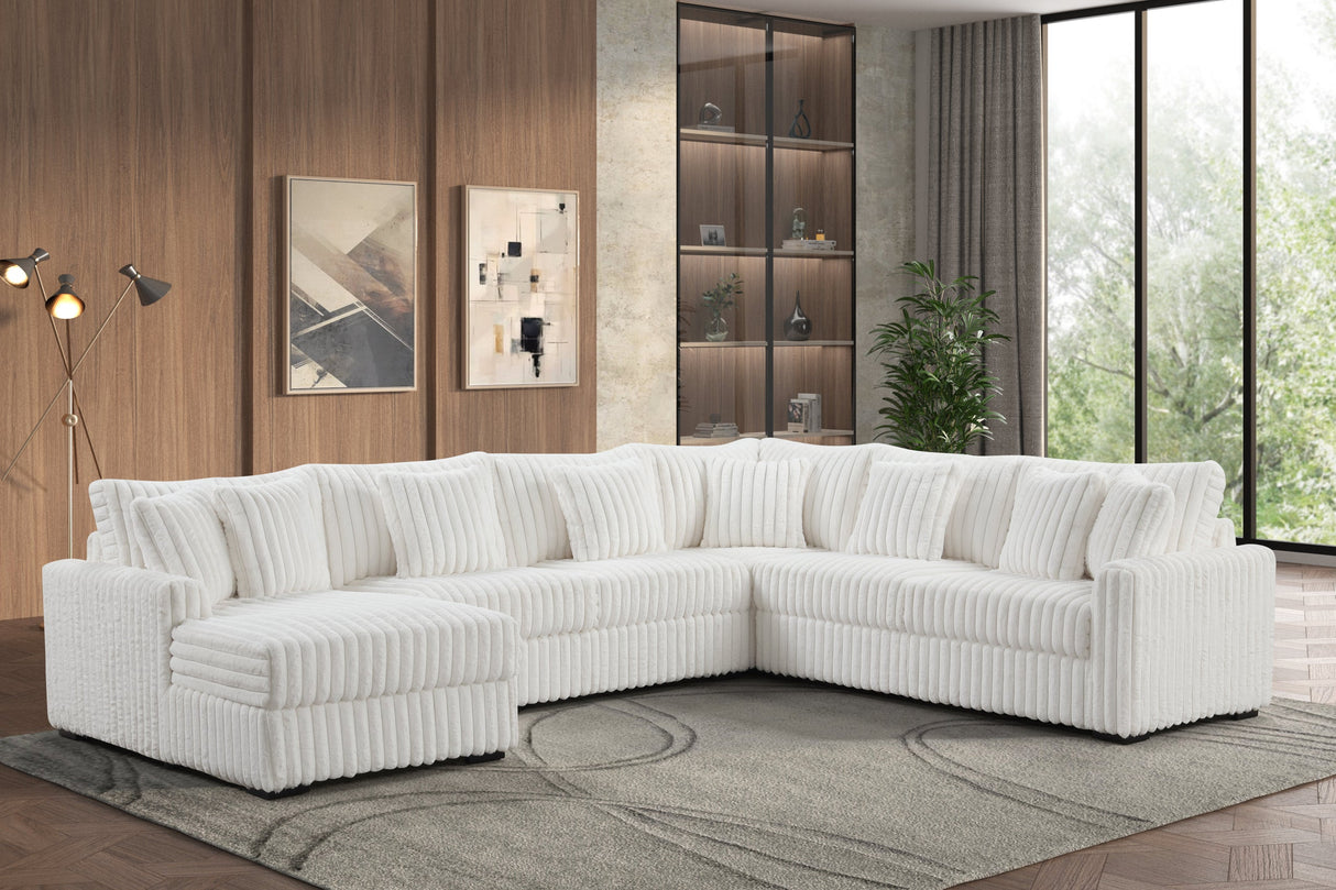 Solana Beige Sectional from Happy Homes - Luna Furniture