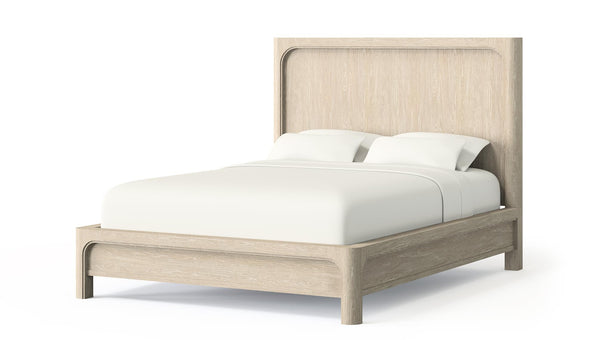 Solano Weathered Mango 55-inch Eastern King Panel Bed