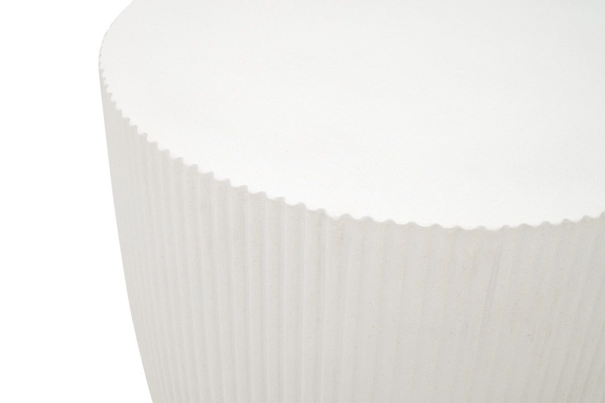 Soleil Fluted End Table