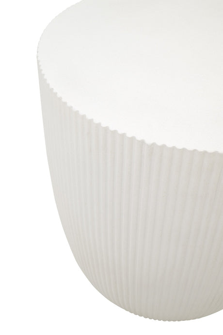 Soleil Fluted End Table from Essentials For Living - Luna Furniture
