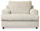Soletren Loveseat, Oversized Chair and Ottoman from Ashley - Luna Furniture