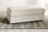 Soletren Stone Chair and Ottoman from Ashley - Luna Furniture