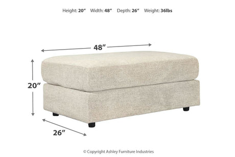 Soletren Stone Sofa, 2 Chairs, and Ottoman from Ashley - Luna Furniture