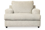 Soletren Stone Sofa and Oversized Chair from Ashley - Luna Furniture