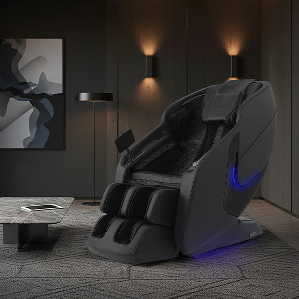 Solstice Deluxe Massage Chair - Black from Infinity - Luna Furniture