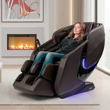 Solstice Deluxe Massage Chair - Brown from Infinity - Luna Furniture