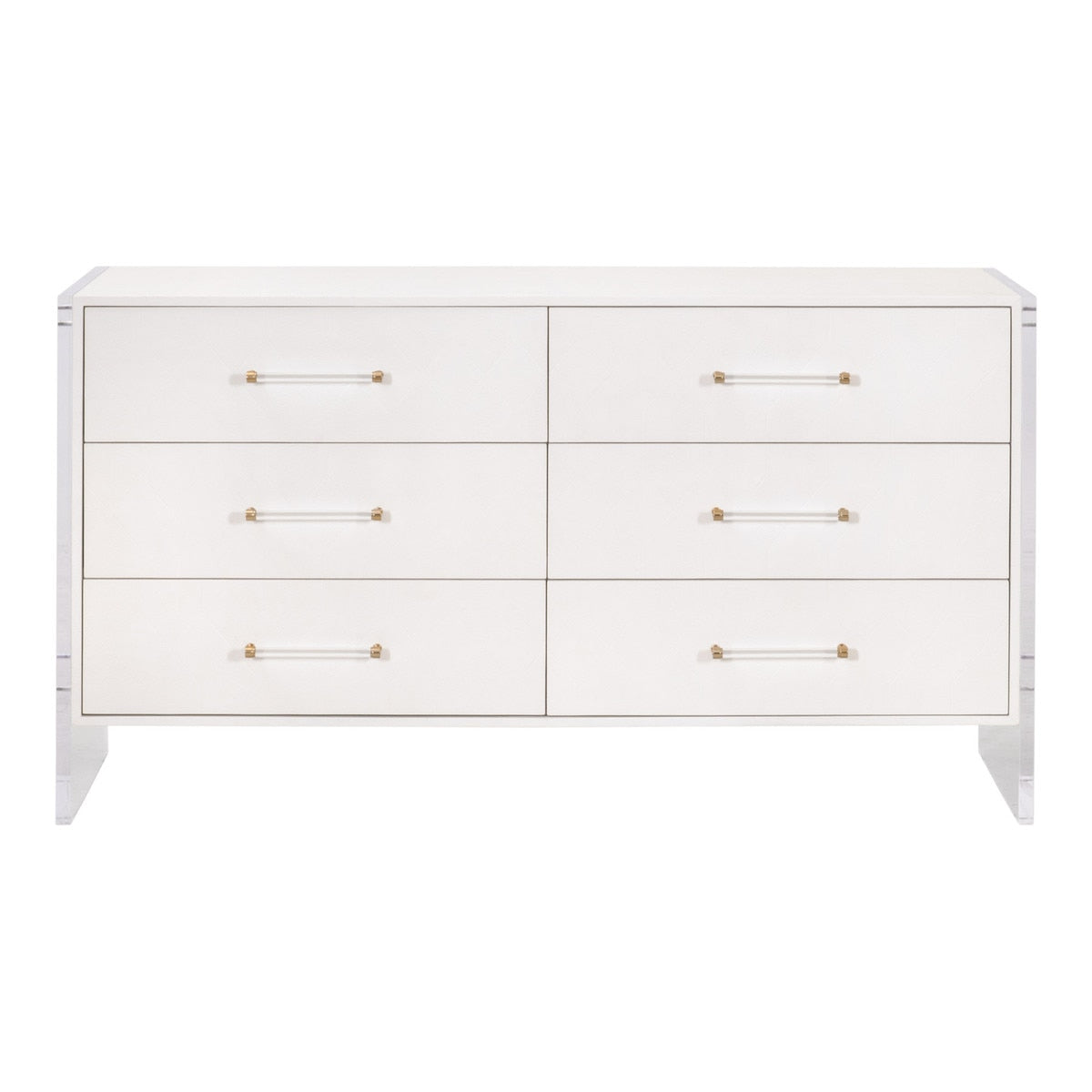 Sonia Shagreen 6-drawer Double Dresser from Essentials For Living - Luna Furniture