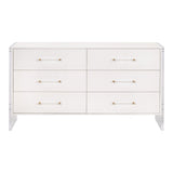 Sonia Shagreen 6-drawer Double Dresser from Essentials For Living - Luna Furniture