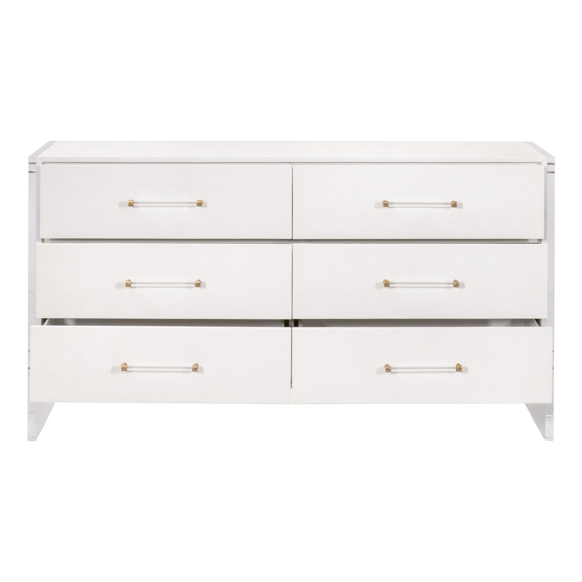 Sonia Shagreen 6-drawer Double Dresser from Essentials For Living - Luna Furniture