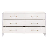 Sonia Shagreen 6-drawer Double Dresser from Essentials For Living - Luna Furniture