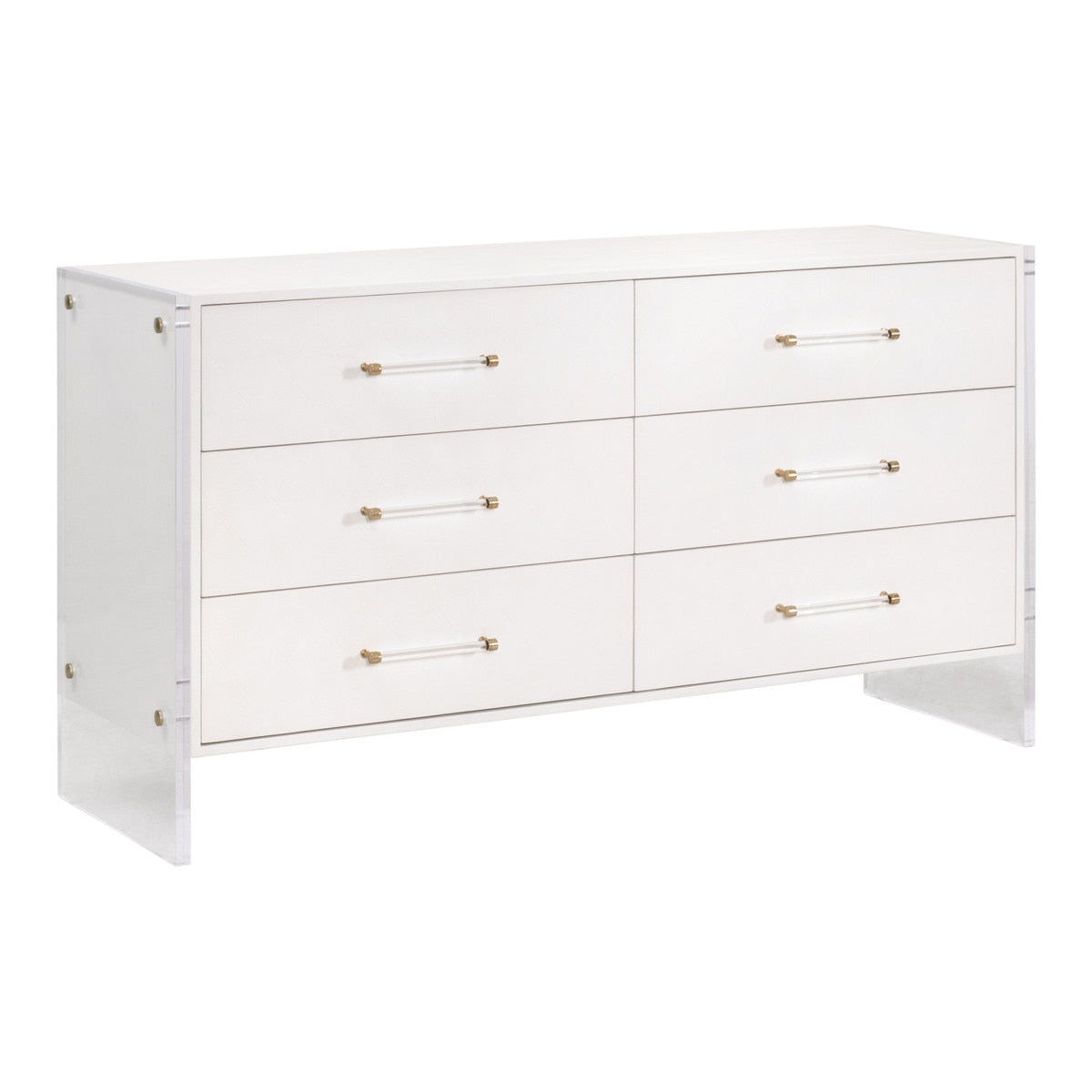 Sonia Shagreen 6-drawer Double Dresser from Essentials For Living - Luna Furniture