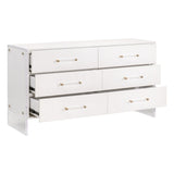 Sonia Shagreen 6-drawer Double Dresser from Essentials For Living - Luna Furniture