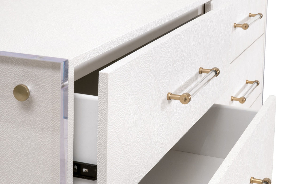Sonia Shagreen 6-drawer Double Dresser from Essentials For Living - Luna Furniture