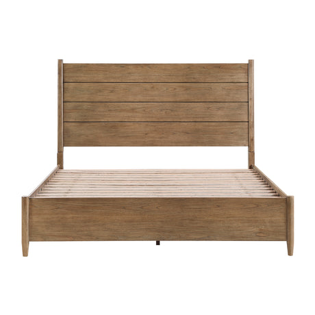 Sonoma Oak King Platform Bed from Homelegance - Luna Furniture