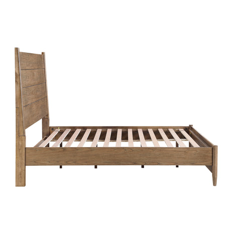 Sonoma Oak King Platform Bed from Homelegance - Luna Furniture