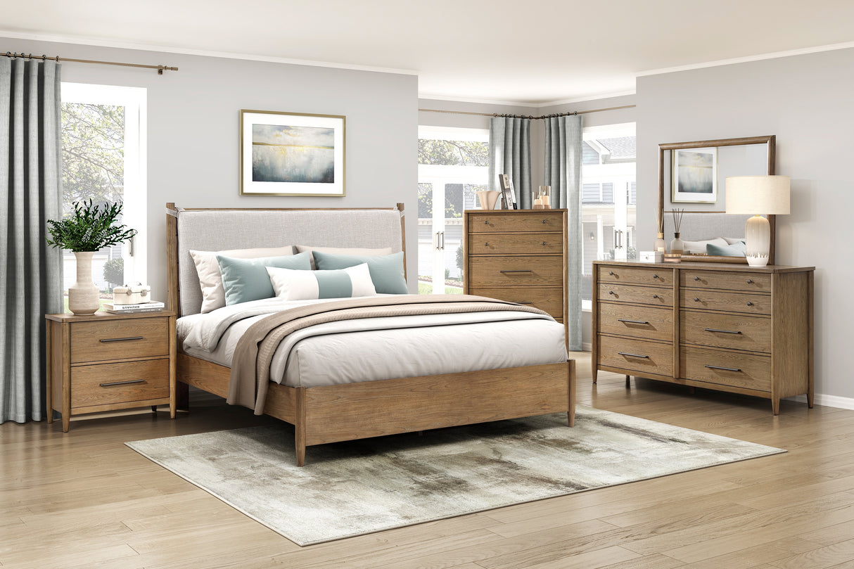 Sonoma Oak Platform Bedroom Set from Homelegance - Luna Furniture