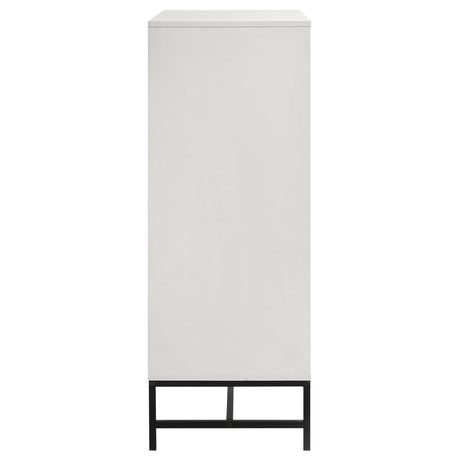 Sonora White 4-Drawer Bedroom Chest from Coaster - Luna Furniture