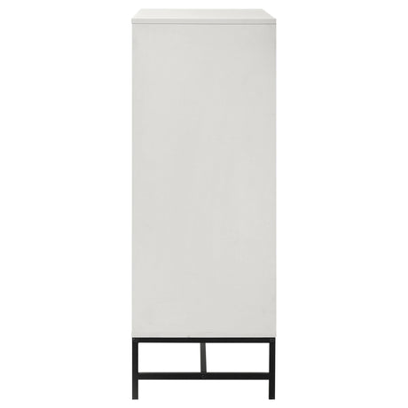 Sonora White 4-Drawer Bedroom Chest from Coaster - Luna Furniture