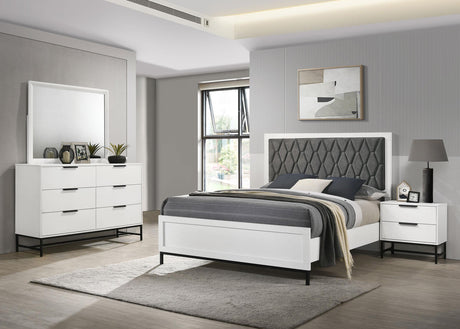 Sonora White Bedroom Set from Coaster - Luna Furniture