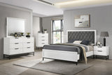 Sonora White 6-Drawer Bedroom Dresser from Coaster - Luna Furniture