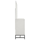Sonora White 6-Drawer Dresser with Mirror from Coaster - Luna Furniture