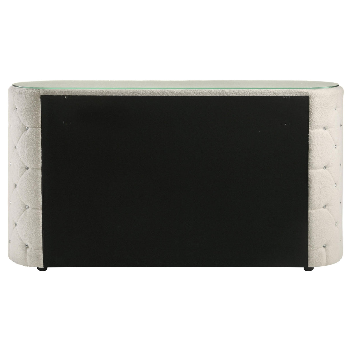 Sonya Ivory 6-Drawer Upholstered Bedroom Dresser from Coaster - Luna Furniture