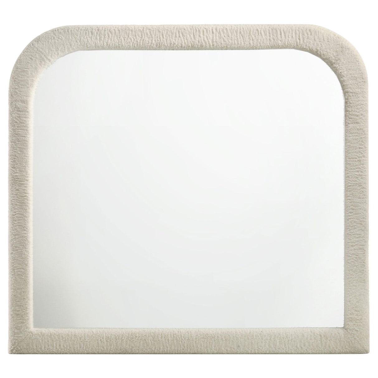Sonya Ivory Upholstered Bedroom Dresser Mirror (Mirror Only) from Coaster - Luna Furniture