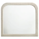 Sonya Ivory Upholstered Bedroom Dresser Mirror (Mirror Only) from Coaster - Luna Furniture