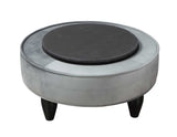 Sophia Gray Velvet Swivel Accent Chair from Steve Silver - Luna Furniture