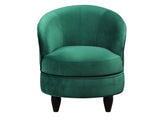 Sophia Green Velvet Swivel Accent Chair from Steve Silver - Luna Furniture