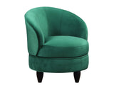 Sophia Green Velvet Swivel Accent Chair from Steve Silver - Luna Furniture