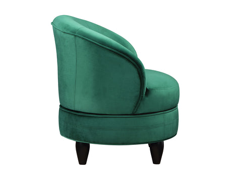 Sophia Green Velvet Swivel Accent Chair from Steve Silver - Luna Furniture