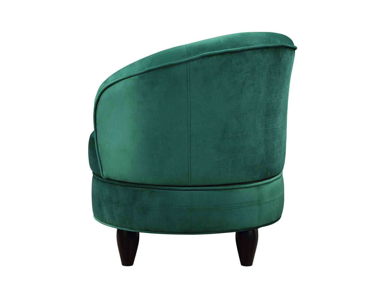 Sophia Green Velvet Swivel Accent Chair from Steve Silver - Luna Furniture