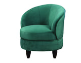 Sophia Green Velvet Swivel Accent Chair from Steve Silver - Luna Furniture