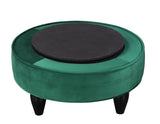 Sophia Green Velvet Swivel Accent Chair from Steve Silver - Luna Furniture