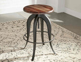 Sparrow Brown/Black Adjustable Height Dining Set from Steve Silver - Luna Furniture