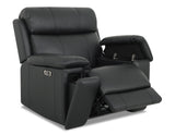 Zenith 3-Piece Power Home Theater Reclining Set with Built-in Speakers, Lighting and Vibration from Steve Silver - Luna Furniture