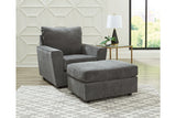 Stairatt Gravel Chair and Ottoman from Ashley Furniture - Luna Furniture