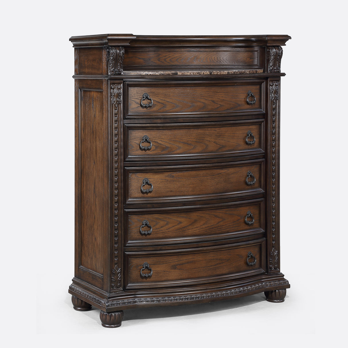 Stanley Coffee Brown Chest from Crown Mark - Luna Furniture