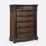 Stanley Coffee Brown Chest from Crown Mark - Luna Furniture