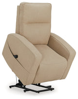 Starganza Taupe Power Lift Recliner from Ashley - Luna Furniture
