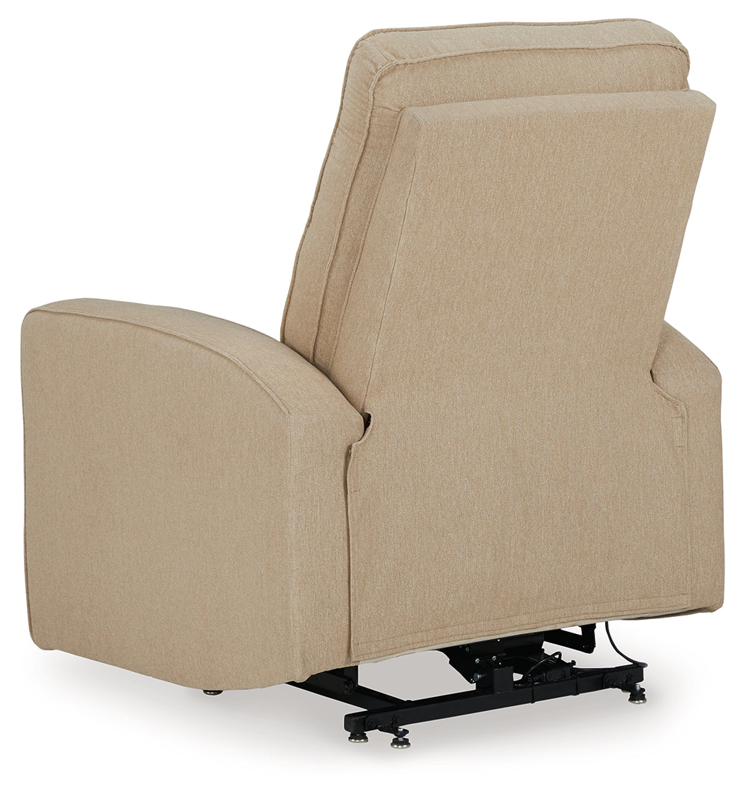 リヨン Ashley Starganza Taupe Power Lift Recliner - Luna Furniture