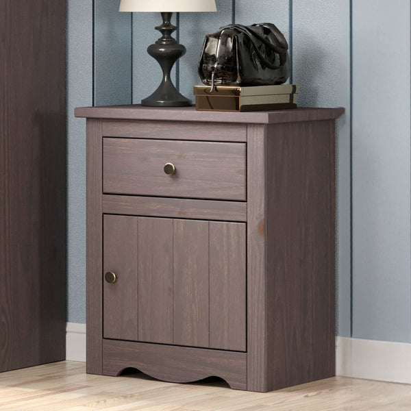 Stavros Gray Nightstand